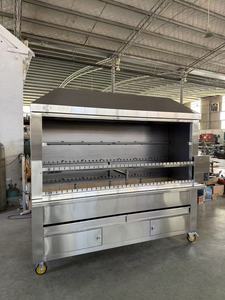 Venta Directa de Fábrica, Parrilla Automática de Carbón para Barbacoa, Parrilla Brasileña de Gran Capacidad, Horno Brasileño para Barbacoa - Product Image 3