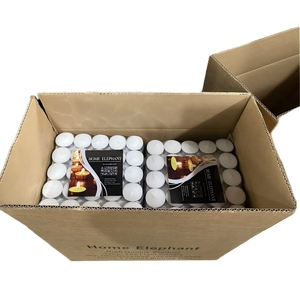 Velas <span class=keywords><strong>de</strong></span> Té <span class=keywords><strong>de</strong></span> 5 Horas <span class=keywords><strong>de</strong></span> Duración, Paquete <span class=keywords><strong>de</strong></span> 100 Unidades, Empacadas en Papel Retráctil para Uso en Hoteles, Suministro Directo <span class=keywords><strong>de</strong></span> Fábrica - Product Image 1