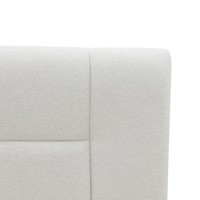 Têtes de lit rembourrées de luxe en velours et lin de qualité supérieure Têtes de lit pour hôtel Meubles de maître Chambre Tête de lit en gros