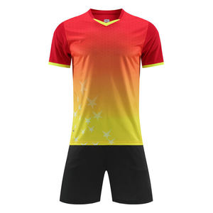 Ensemble d'uniformes de football américain 7v7 avec logo personnalisé 23/24, manches courtes pour hommes, 100% polyester respirant, séchage rapide, maillot de football - Product Image 4