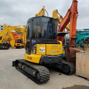 Excavadora Usada Komatsu Pc55mr de 5 Toneladas en Excelentes Condiciones, Excavadoras Usadas Baratas Pc 35mr 40mr 55mr con Pocas Horas de Trabajo en Venta - Product Image 4