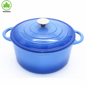 <span class=keywords><strong>3</strong></span> <span class=keywords><strong>QT</strong></span> tráng men gang Hà Lan lò với nắp vòng Hà Lan lò nồi cho bánh mì nướng Hà Lan nồi gang - Product Image 2