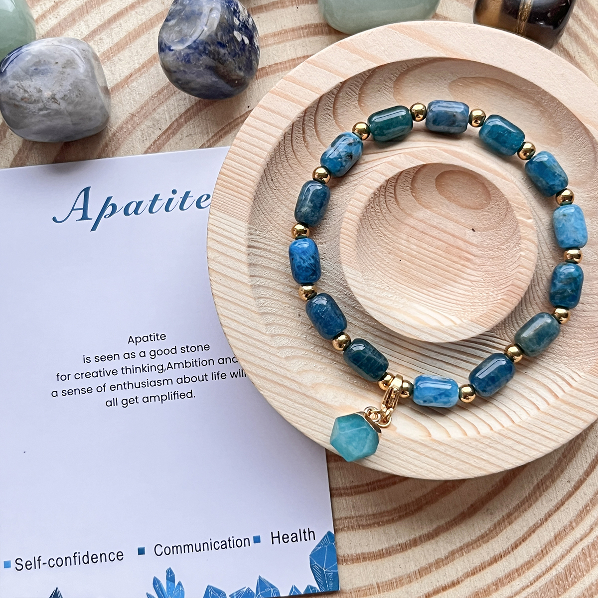 Apatite-Blue