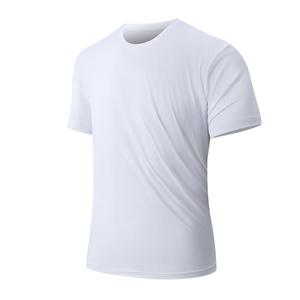 Camisetas al por mayor OEM/DEM para hombre, camisetas de alta calidad, transpirables, de secado rápido, de nailon y spandex, con sublimación térmica, estilo deportivo. - Product Image 4