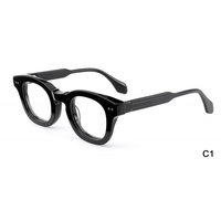 Monture de lunettes M3032 en acétate pleine monture style ordinateur pour unisexe, personnalisable avec logo, transformable en lunettes de soleil