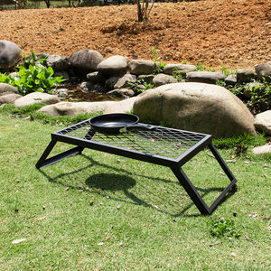 <span class=keywords><strong>Mesa</strong></span> de acampada <span class=keywords><strong>plegable</strong></span> de Metal para exteriores, <span class=keywords><strong>mesa</strong></span> de barbacoa portátil y ligera para acampar de 4 a <span class=keywords><strong>6</strong></span> <span class=keywords><strong>personas</strong></span> - Product Image 3