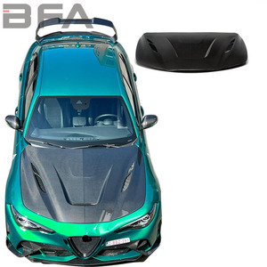Per <span class=keywords><strong>Alfa</strong></span> <span class=keywords><strong>Romeo</strong></span> Giulia Kit di copertura per <span class=keywords><strong>macchina</strong></span> in fibra di carbonio a secco modificato GTA - Product Image 5