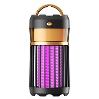 Lampe anti-moustiques électrique à choc, alimentée par USB, pour intérieur/extérieur, murale, piège à mouches, lumière UV/ambiante, tue-moustiques