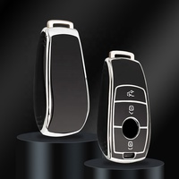 Coque de protection pour clé de voiture en TPU, vente chaude, pour Mercedes Benz Classe E C S GLC E200 E400 E63 W213 S550 S560 C260 A200