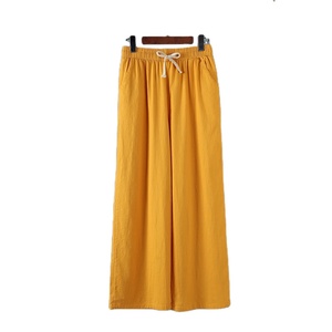 <span class=keywords><strong>Pantalon</strong></span> large en coton et <span class=keywords><strong>lin</strong></span> pour femmes été 2021 nouveau <span class=keywords><strong>pantalon</strong></span> ample <span class=keywords><strong>taille</strong></span> haute à jambe droite <span class=keywords><strong>grande</strong></span> <span class=keywords><strong>taille</strong></span> <span class=keywords><strong>pantalon</strong></span> décontracté mince - Product Image 5