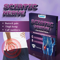 Nouveau Patch Tendance pour le Nerf Sciatique, Coussinets pour le Cou et le Genou, Patch Anti-Douleur, Soin Corporel, 24 Pièces
