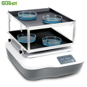 Agitador Orbital de Laboratorio Inteligente de Escritorio SUNHOT con Capacidad de 2 kg, Motor <span class=keywords><strong>DC</strong></span> sin Escobillas, Rango de Velocidad de 40-200 rpm, Función de Temporizador, LED - Product Image 3