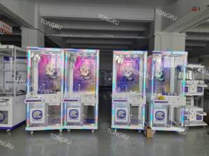 ตู้คีบตุ๊กตาสีชมพูขนาดเล็กแบบใส รุ่น Tide House สำหรับเล่นในบ้าน กำลังลดราคา - Product Image 5