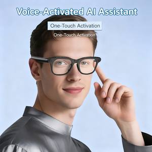 Lunettes intelligentes CY-1015 avec caméra 12MP, photos 4K, vidéo 1080p, reconnaissance IA en temps réel, traduction, double caméra, appels téléphoniques et lecteur de musique - Product Image 6