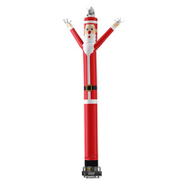 Prix de gros Blow Up Publicité Air Dancer Noël Père Noël agitant Man Dancing Tube