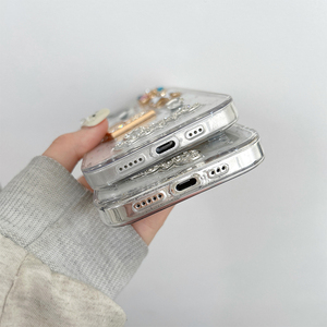 Ví đựng nước hoa đính đá sang trọng dành cho nữ, kiểu Hàn Quốc, lấp lánh, dành cho <span class=keywords><strong>iPhone</strong></span> 16 Pro Max, 15 Plus, 14, 12, 13, 11 - Product Image 5