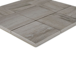 Piastrella rettificata opaca 30x30 cm in mosaico di frassino Taiga - Product Image 3