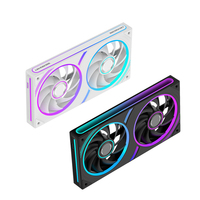 Refroidisseur d'eau intégré pour CPU LOVINGCOOL FL-360 360mm avec ventilateur ARGB 120mm à pales inversées et radiateur PC panoramique – Prêt pour l'échantillonnage