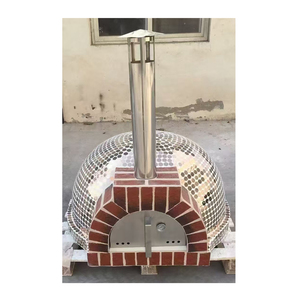 Four à <span class=keywords><strong>pizza</strong></span> professionnel Base de convoyeur automatique Four à <span class=keywords><strong>pizza</strong></span> au feu de bois avec pierre - Product Image 2
