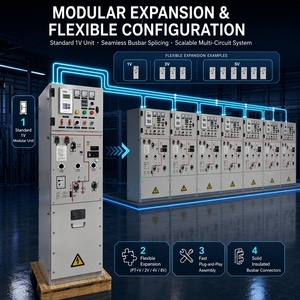 Unité principale de distribution de gaz écologique sans SF6, isolée à l'air sec, encastrée dans un coffret métallique, pour appareillage de commutation moyenne tension avec soudure laser numérique - Product Image 6