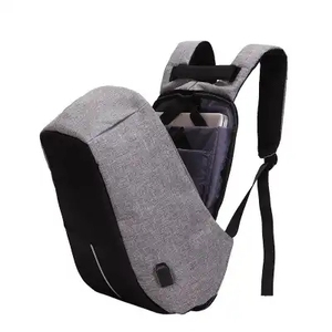 Custom High Quality Multi-function Waterproof University Student School Bags Unisex Laptop <b>Backpack</b> USB Charging Port - Product Image 3