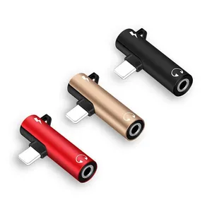 Nuevo <span class=keywords><strong>Adaptador</strong></span> <span class=keywords><strong>Divisor</strong></span> de <span class=keywords><strong>Audio</strong></span> <span class=keywords><strong>y</strong></span> <span class=keywords><strong>Carga</strong></span> 2 en 1 Portátil <span class=keywords><strong>para</strong></span> iPhone XR/XS/X/7/8/11/11Pro, Cable AUX con Conector de 3.5mm - Product Image 1