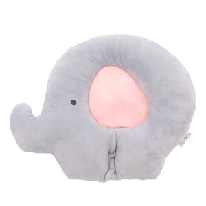 Almohada para la cabeza antisesgada de seda helada para bebé, almohada relajante en forma de recién nacido con funda de impresión Digital Animal para ropa de cama - Product Image 1