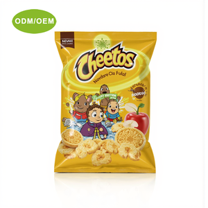 Taschen <span class=keywords><strong>Snack</strong></span> Verpackungs folie Benutzer definierte holo graphische Aluminium Aluminium gemacht Füllung klare Haustier Snacks Kunststoff mit Kartoffel chips Tasche - Product Image 3