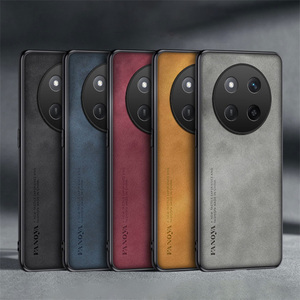 Custodia di Lusso per Uomo d'Affari per <span class=keywords><strong>Honor</strong></span> X60 / X60 Pro / <span class=keywords><strong>Honor</strong></span> X9c in Pelle di Pecora con Protezione Completa per Obiettivo e Retro - Product Image 1