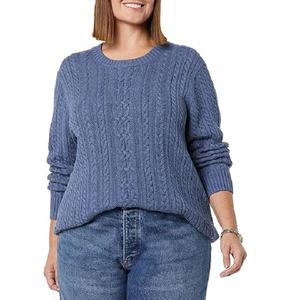 Jersey ajustado de manga larga con cuello en V para mujer del fabricante de Bangladesh, suéter de color sólido, vestido coreano informal lavable - Product Image 4