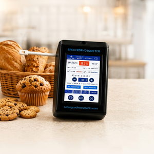 Spectrophotomètre universel Sensegood pour produits de boulangerie, mesure de la couleur BCU, analyseur de contrôle de la qualité alimentaire, garantie 1 an - Product Image 1