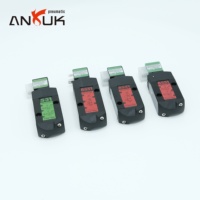 Vanne solénoïde industrielle ANRUK à montage rapide 3/4" NPS 10 Watt 1,0 MPa pour système de transport pneumatique