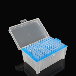 Puntas de Pipeta Desechables de 10ul, Cabezal de Succión Estándar, Baja Adsorción, Filtradas, para Pruebas de Laboratorio, en Caja - Product Image 1