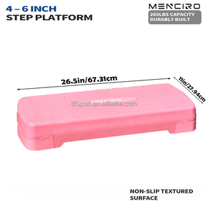 Nhỏ gọn nhà phòng tập thể dục Cardio workout <span class=keywords><strong>Stepper</strong></span> có thể điều chỉnh chiều dài Aerobic tập thể dục bước nền tảng ABS Vật liệu nhà Máy Giá Tính năng - Product Image 2