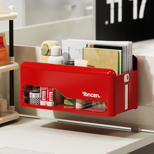 Estante de Almacenamiento para Baño Lin Yu, Estante Cosmético Rectangular de Pared, de Una Sola Capa, Rojo, Blanco, Verde, Negro - Product Image 2