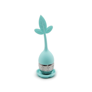 YF venta al por mayor de silicona Infusor de té de acero inoxidable forma Linda <span class=keywords><strong>colador</strong></span> de té bolsa de té infusor <span class=keywords><strong>colador</strong></span> - Product Image 2
