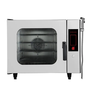 Four professionnel général à <span class=keywords><strong>4</strong></span> plis cuisson entièrement automatique grande capacité Hôtel restaurant cycle chaud four à vent plaque de cuisson - Product Image 1