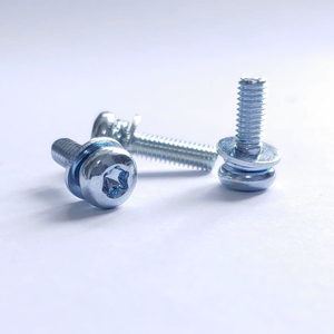 Thép Không Gỉ 304 316 Hexalobular Ổ Cắm Pan Đầu Vít Với Đồng Bằng Và Mùa Xuân Máy Giặt Hội Đồng - Product Image 3