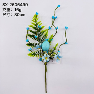 ช่อดอกไม้ประดิษฐ์ Shengxin รูปทรงไข่อีสเตอร์ ขนาด 30 ซม. สำหรับตกแต่งบ้าน - Product Image 1