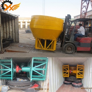 Yüksek kalite 1100 1200 1400 1600 altın madencilik süreci altın 2/<span class=keywords><strong>3</strong></span>-roller ıslak taşlama tava değirmeni makinesi - Product Image 6