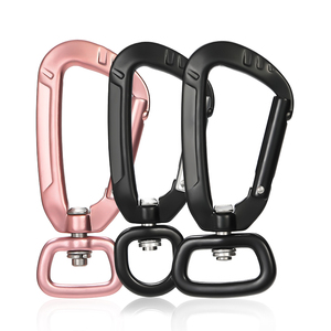 Aluminum Carabiner Swivel JRSGS Amazon Heavy Duty Hiking Aluminum Carabiner Climbing Multi Tool 4KN Swivel Carabiner Hook For Dog Leash