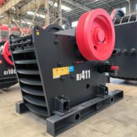 Concasseur à mâchoires HJ411 série HJ de Hongxing, vente directe usine, capacité 150-565t/h, moteur AC, application minière, haute productivité