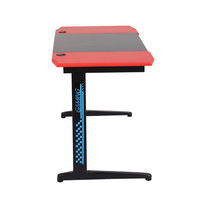 Échantillon gratuit meijer l pièces mobiles en plastique japonais flottant aldi double étudiant ergonomique en forme de l bureau d'ordinateur incurvé