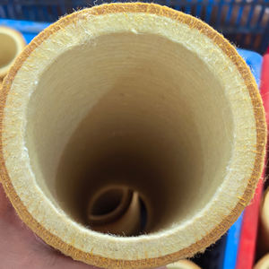 Tubo di feltro industriale perforato con ago senza cuciture manicotto a rullo in feltro antiurto leggero - Product Image 1