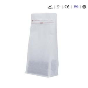 उच्च गुणवत्ता वाले निजी लेबल कई 4 औंस 8 औंस 12 औंस 16 औंस मुद्रित कॉफी बैग 8-साइड सील स्टैंड अप पाउच बैग - Product Image 1