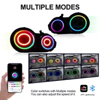 Kit de feux arrière LED RGB modifiés JC Wholesale pour Nissan GT-R R35 2009 2010 2011 2012 2013 2014 2015, système d'éclairage automobile