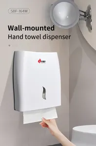 Industriale ad alta capacità di blocco bianco commerciale ristorante carta igienica macchina Dispenser asciugamani con rapporto di prova Ce