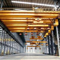 Pont roulant magnétique industriel robuste et durable de 32 tonnes avec élévateur électromagnétique pour entrepôt de stockage d'acier lourd