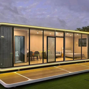 豪華なオールインワンアップルキャビンプレハブホームウェットバスとキッチン用ヴィラホテルオフィス - Product Image 6