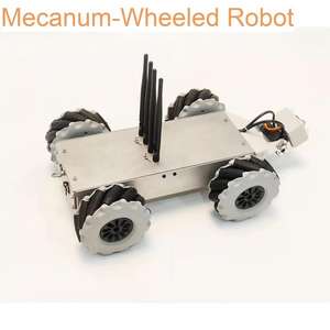 120 मीटर वाई-फाई कार चेसिस निरीक्षण रोबोट एफपीवी वीडियो ट्रांसमिशन मेकानम-पहिया वाहन रोबोट पाइप निरीक्षण रोबोट 1080 पी कैमरा - Product Image 4